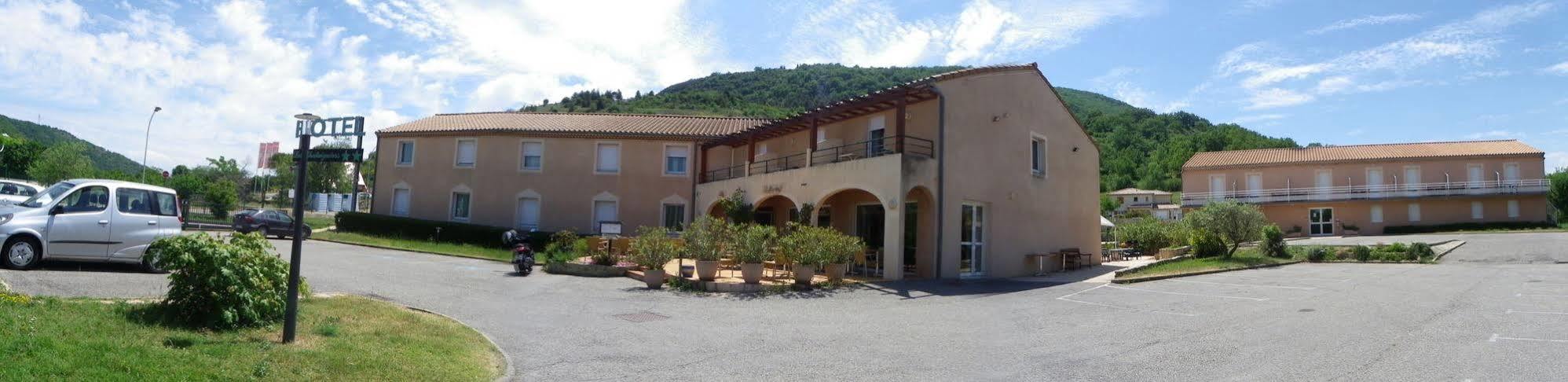 Hotel Restaurant Les Chataigniers Privas Exterior foto